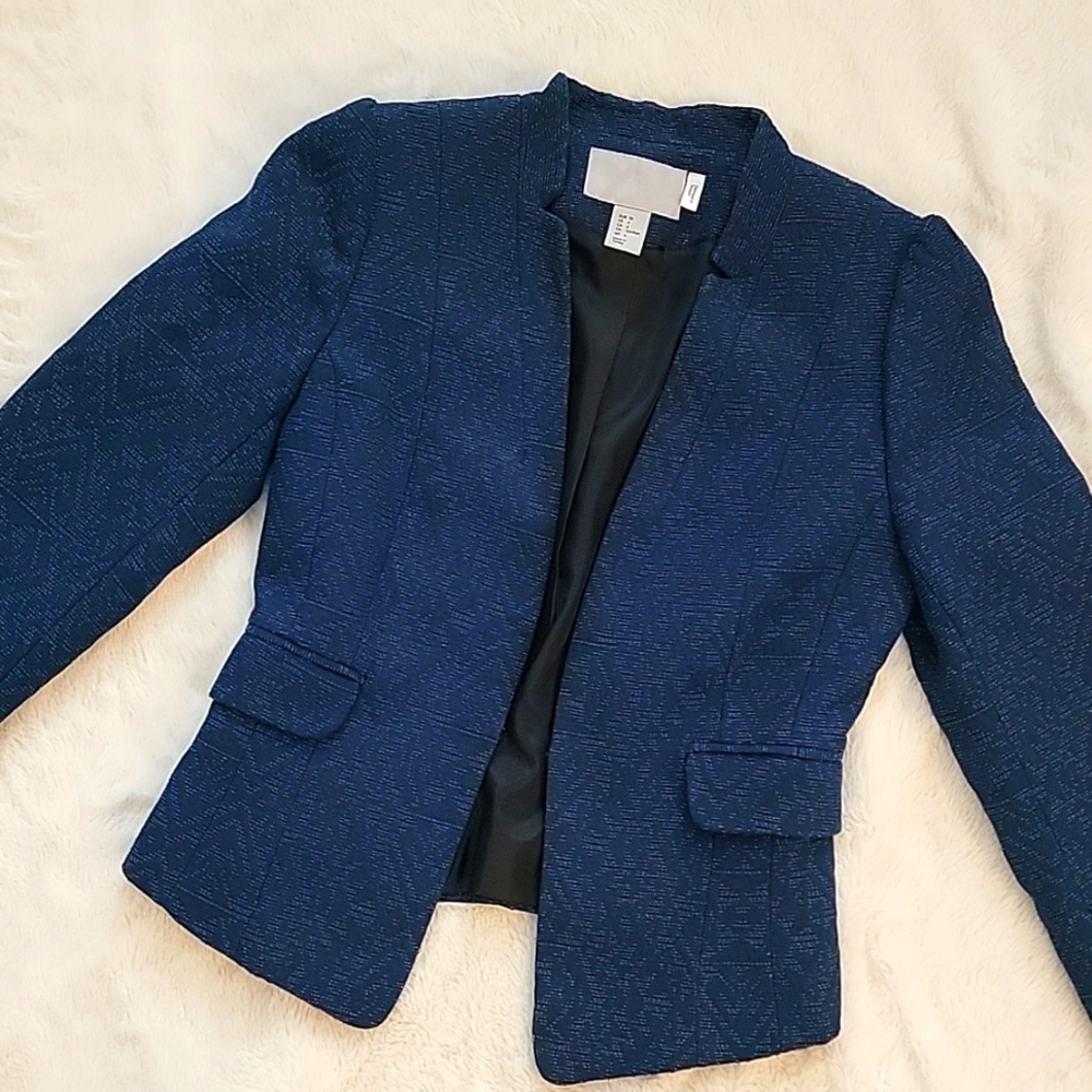 H&M Womens Navy Blazer